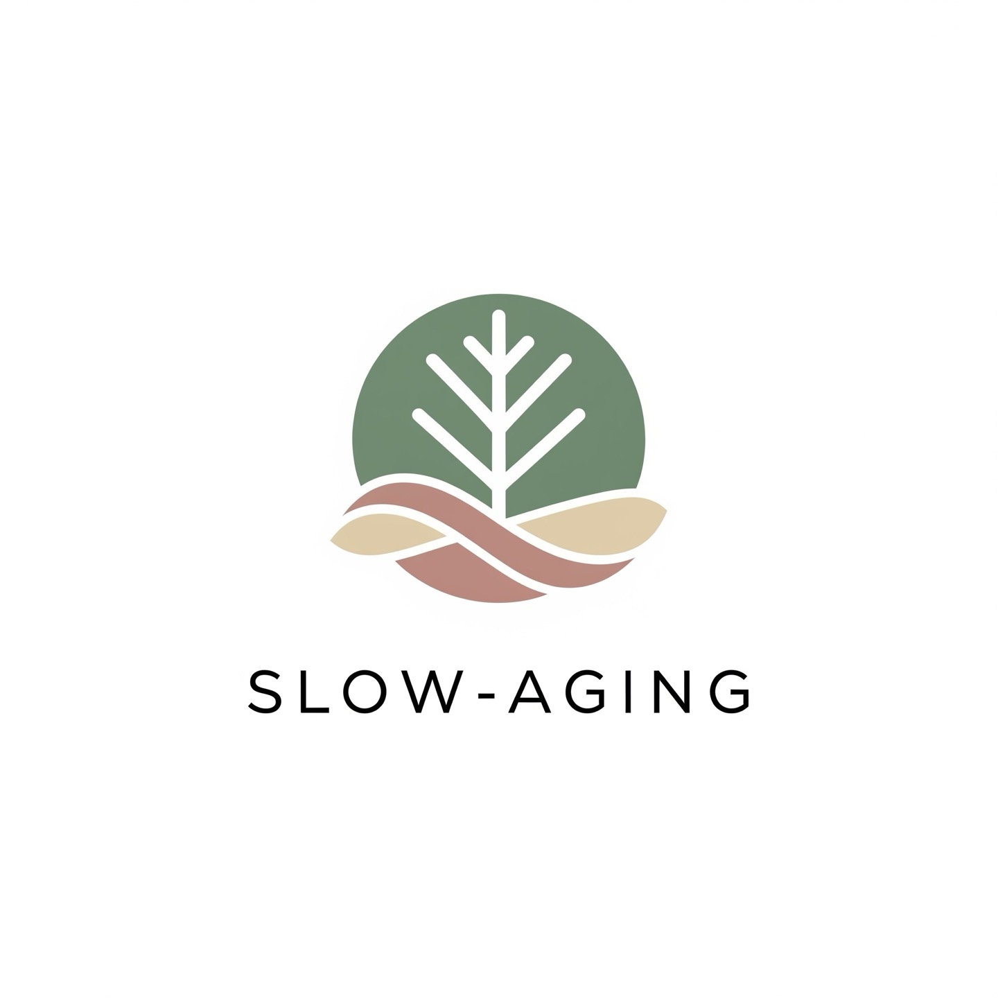 SlowAging+ 로고